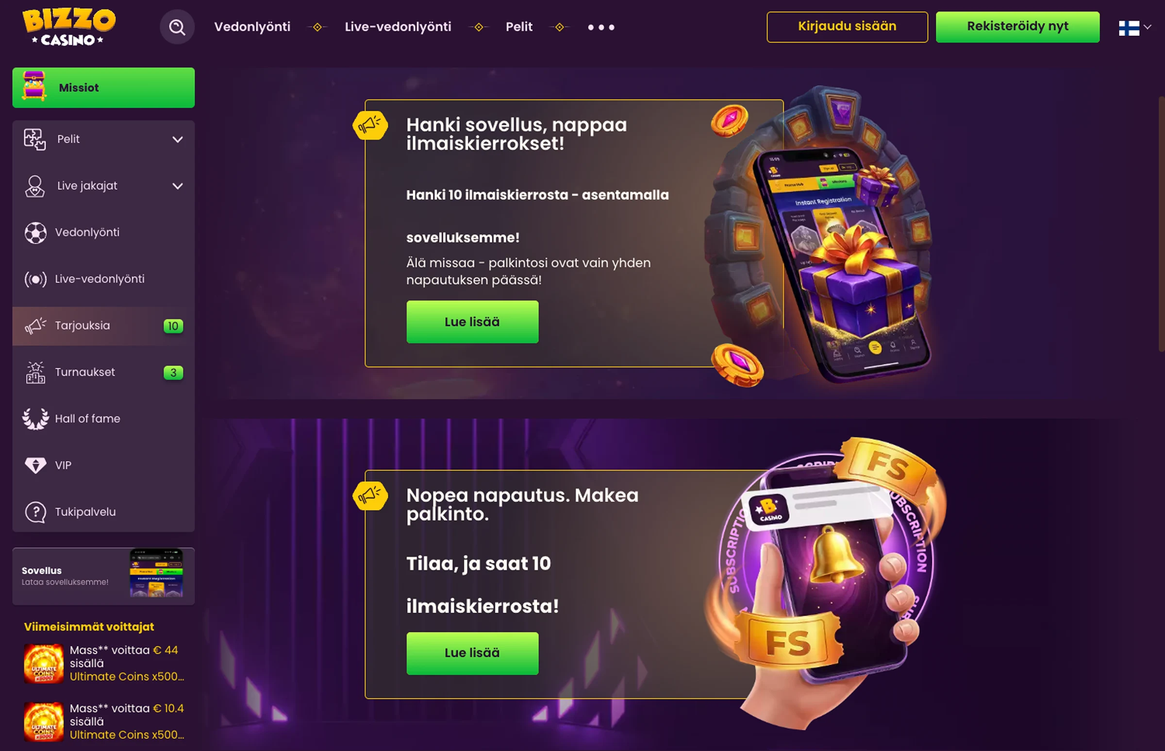 Bizzo Casino APK